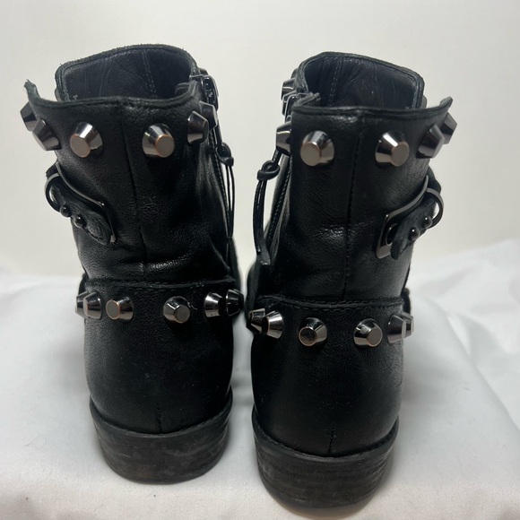 Stuart Weitzman Black Nappa Leather Silver Studded
GoWest Moto Boots 7 - Picture 5 of 9